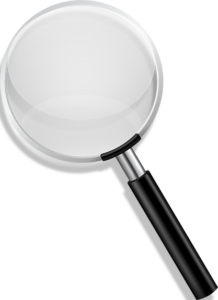 magnifying glass